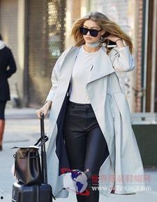 经典明星风衣图片